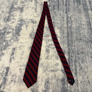 Brooks Brothers Navy and Red Striped Tie